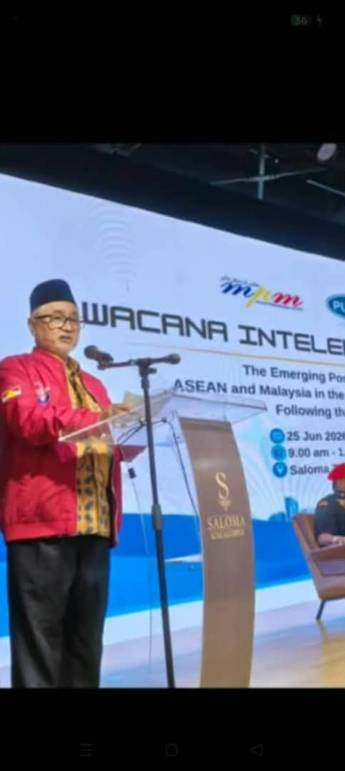 Shahbudin Embun berucap di sebuah program