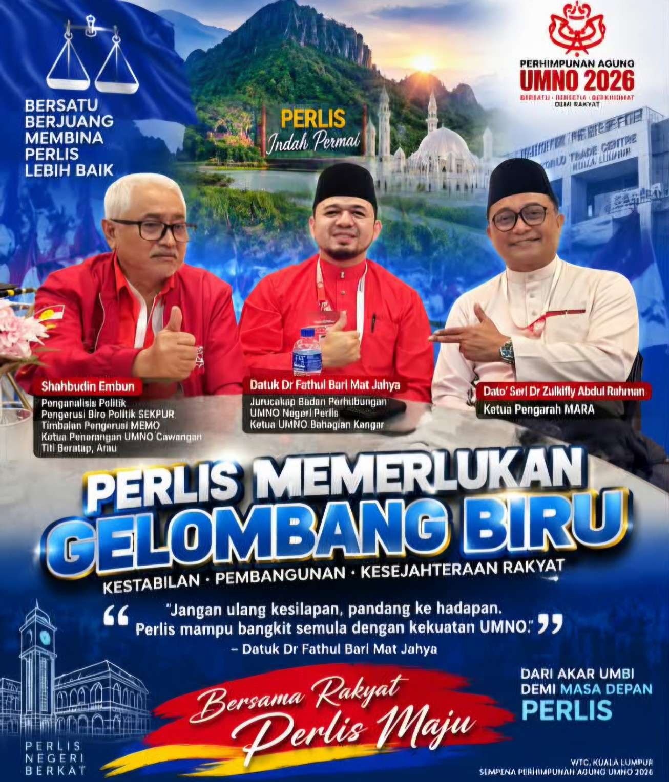 Perlis Perlu Gelombang Biru